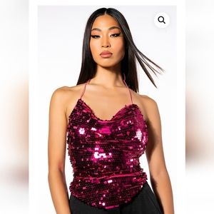 Women's Sequin Top